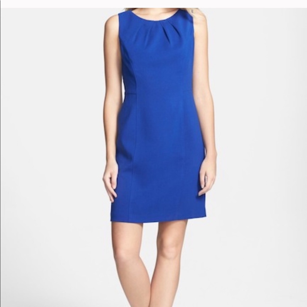 Eliza J Keyhole Back Dress